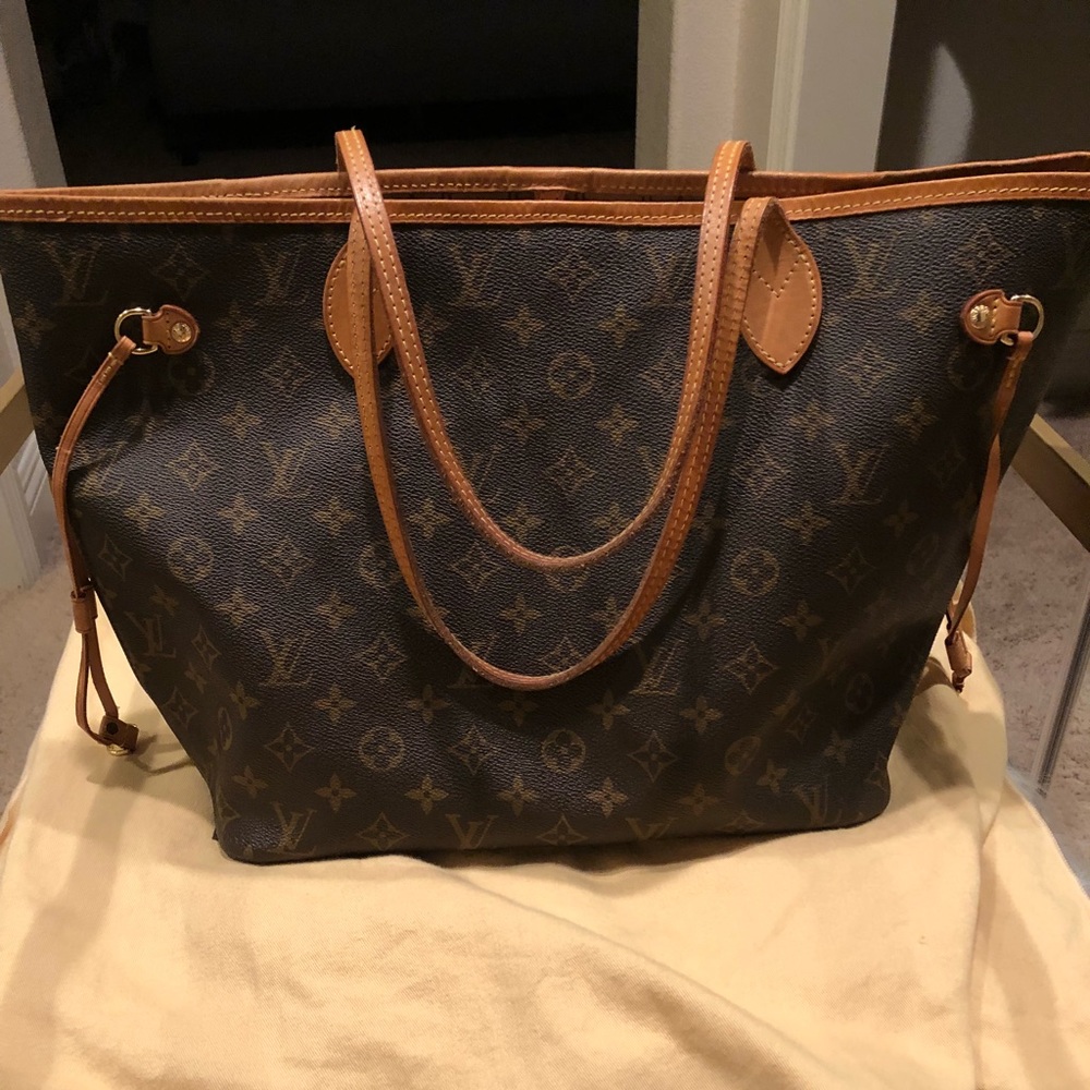 Louis Vuitton Neverfull Monogram MM Pivoine